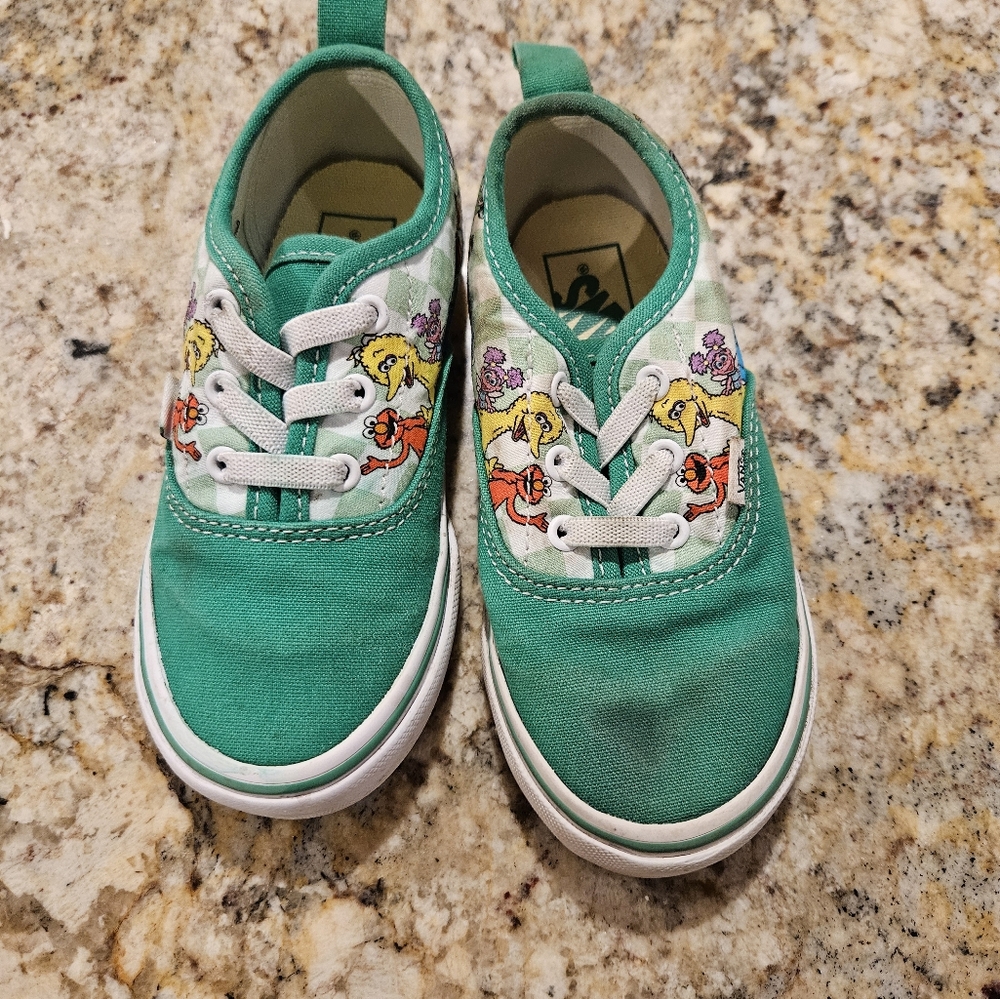 Toddler Sesame Street Vans size 9